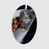 2人のジェミニ宇宙船を飛んで切断する。 オーナメント (正面)