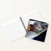 2人のジェミニ宇宙船を飛んで切断する。 ノートブック (内部)