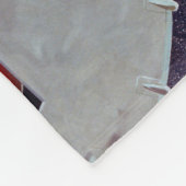 2人のジェミニ宇宙船を飛んで切断する。 フリースブランケット (角)