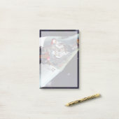 2人のジェミニ宇宙船を飛んで切断する。 ポストイット (デスク上)