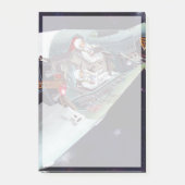 2人のジェミニ宇宙船を飛んで切断する。 ポストイット (正面)