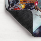 2人のジェミニ宇宙船を飛んで切断する。 マウスパッド (コーナー)