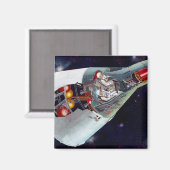 2人のジェミニ宇宙船を飛んで切断する。 マグネット (正面/裏面)