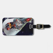 2人のジェミニ宇宙船を飛んで切断する。 ラゲッジタグ (正面横)