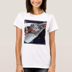 2人のジェミニ宇宙船を飛んで切断する。 Tシャツ