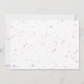 2人のスイートガールズ アイスクリーム 2歳の誕生日写真 招待状 (裏面)