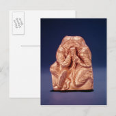 2人のスキタイ人が酒を酌み交わすプレート ポストカード (正面/裏面)