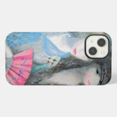2人のスペインのな女性 iPhoneケース (裏面横)