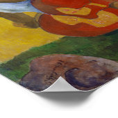 2人のタヒチ族の女性、ゴーギャン ポスター (角)