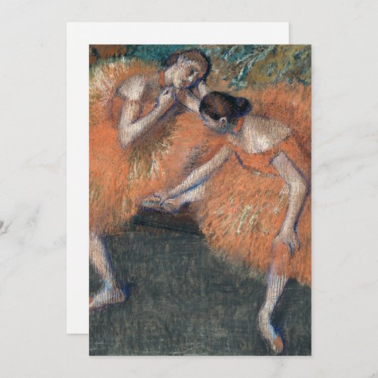 2人のダンサー | Edgar Degas (正面/裏面)