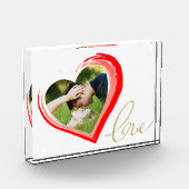 2人のハートがバレンタインをラブスクリプト`sday フォトブロック (左)