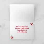 「2人のハートが会う」と続くマライジュカード シーズンカード (内部)