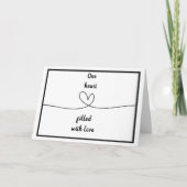 「2人のハートが会う」と続くマライジュカード シーズンカード (正面)