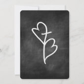 2人のハートが宗教を超える結婚式招待状 招待状 (裏面)