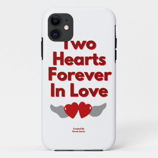 2人のハートが永遠にApple iPhone 5/5Sを愛 Case-Mate iPhoneケース (裏面)
