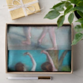 2人のバレリーナのティッシュペーパーのガスを抜いて下さい 薄葉紙 (ギフト)