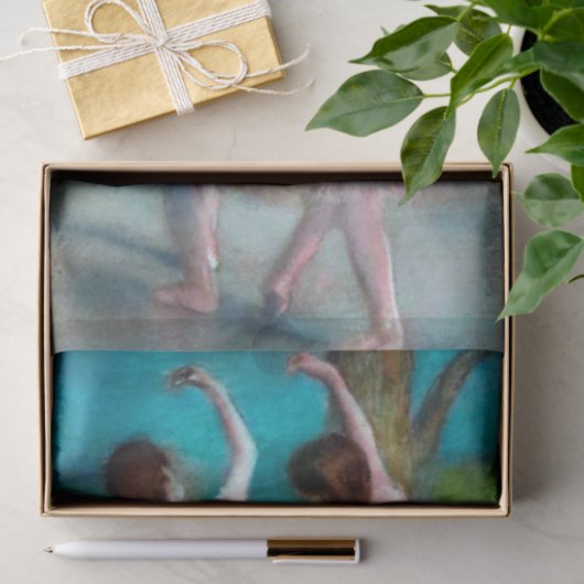 2人のバレリーナのティッシュペーパーのガスを抜いて下さい 薄葉紙 (ギフト)