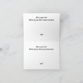 2人のファストピンクのレースカーガールを育てる2日目 サンキューカード (内部)