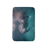 2人のマナティーの友人の浴室のマット バスマット (正面縦)