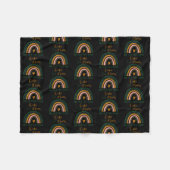 2人のママは1人のレズビアンママより母 フリースブランケット (正面(横))