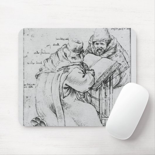 2人のラビ マウスパッド (マウス)