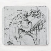 2人のラビ マウスパッド (正面)