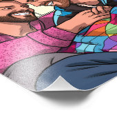 2人のラブボーイがあなたの虹を描く フォトプリント            (角)