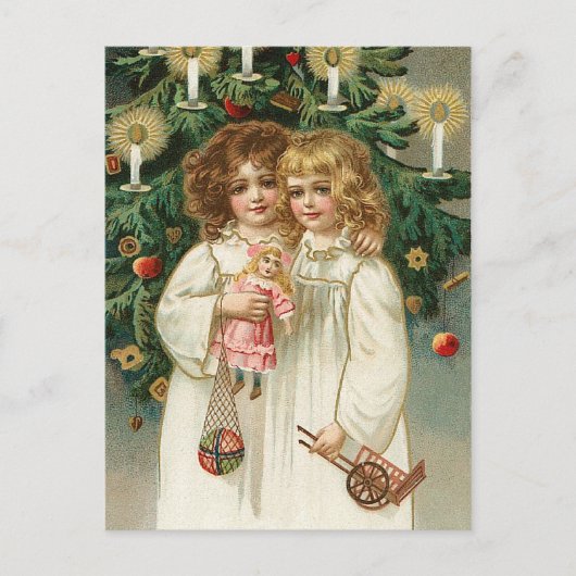 2人のラブリーガール シーズンポストカード (正面)