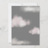 2人のリトルブースが1歳に！ ゴースト1歳誕生日 招待状 (裏面)