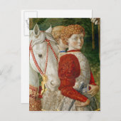 2人のリヴァード付き添い人とロレンツォの首領 ポストカード (正面/裏面)