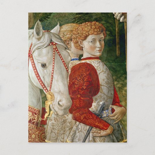 2人のリヴァード付き添い人とロレンツォの首領 ポストカード (正面)