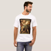 2人のレスリング選手 Tシャツ (正面フル)