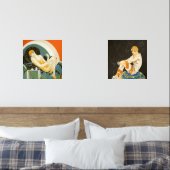 2人のヴィンテージアールデコWomen by S. Chompre (寝室)