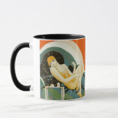 2人のヴィンテージアールデコWomen by S. Chompre マグカップ (左)