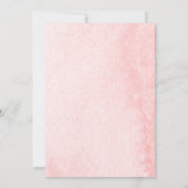 2人の不気味な女の子のピンクのハロウィン2歳の誕生日 招待状 (裏面)