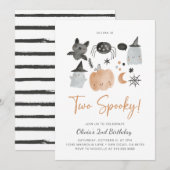 2人の不気味な幽霊の招待状 | 不気味な2nd 招待状 (正面/裏面)