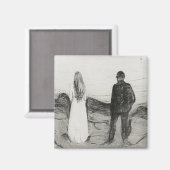 2人の人間。ザロンリーワンズエドバードマンチ マグネット (正面/裏面)