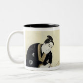 2人の俳優1803年のポートレート ツートーンマグカップ (左)