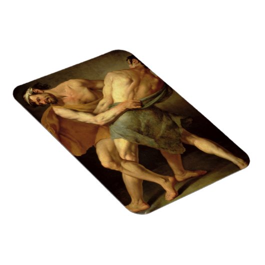 2人の力士 マグネット (右側)