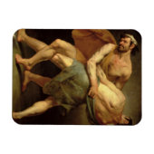 2人の力士 マグネット (横)