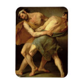 2人の力士 マグネット (縦)