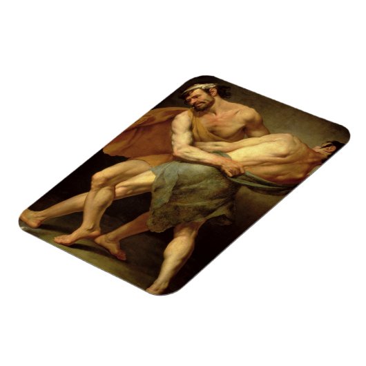 2人の力士 マグネット (左側)