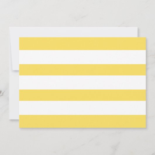 2人の卒業生ネイビーイエロー卒業パーティーの写真 招待状 (裏面)