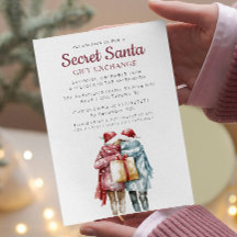 2人の友人とギフト秘密サンタクリスマスパーティー