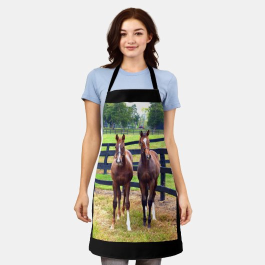 2人の友人 エプロン (着用した状態)