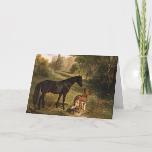 2人の友人 カード (正面)