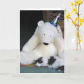 2人の友人 カード (黄色い花)