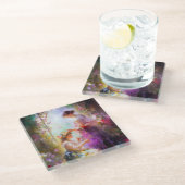 2人の友人 ガラスコースター (アングル)