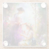 2人の友人 ガラスコースター (裏面)