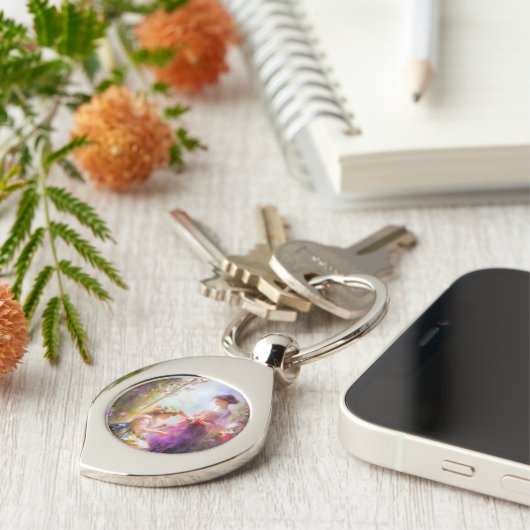 2人の友人 キーホルダー (側面)